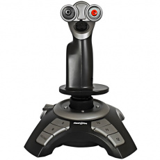 Джойстик Defender COBRA R4 (USB, РУС, 4 оси, 12 кнопок, переключатель вида, black-grey)