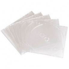 Коробка Hama H-51163 (для 1 CD, 1шт., slim case, прозрачная)