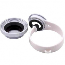 Объектив для смартфона Defender Lens 2 in 1 (широкоугольная и макро линза, чехол, silver)