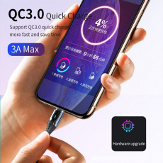 Кабель USB 2.0 Am - Type-C 1.0m (EXCXCT-DF01, нейлоновая оплётка, магнитный, black) Essager