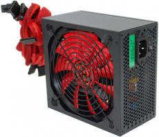 Блок питания GINZZU 600W (PC600, 80+, 140mm, 20+4+4+4pin, 2xPCI-E 6+2pin, 5*SATA, 4*HDD) RTL