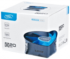 Вентилятор DEEPCOOL THETA 20 PWM (1150/1151/1155/1156/1200, 100mm, Al, Hydro, 900-2400rpm, 18-33dBa, screw, 4pin, 95W) RTL