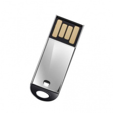 Флеш накопитель USB 2.0 16Gb Silicon Power Touch 830 (SP016GBUF2830V1S, silver)