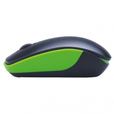 Мышь беспроводная Perfeo ASSORTY (PF-763-WOP-B/G, optical, 1000dpi, AA (нет в комплекте), black-green)