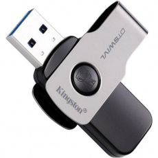 Флеш накопитель USB 3.1 16Gb Kingston SWIVL (DTSWIVL/16GB, black)