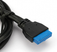 Фронтальная панель Gembird FP5.25-USB3-2A (5.25", 2хUSB 3.0, black)