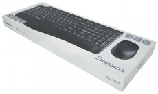 Клавиатура+мышь беспроводные QUMO Space K57/M75 (black)