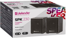 Колонки Defender SPK-230 (2x2W, USB, black)