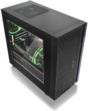 Корпус Thermaltake Versa H18 (без БП, mATX, USB3.0, RGB, 1x Fan, black)