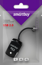 Карт-ридер Smartbuy (SBR-706-K, microSDXC, black, USB2.0)