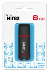Флеш накопитель USB 2.0 8Gb Mirex Knight (black)