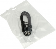 Кабель USB 4.0 Type-C - Type-C 1.0m (CC-USB4-CMCM-BR-1M, медь, 5A, 240W, подходит для ноутбуков, быстрая зарядка, QC4.0, PD3.1, нейлоновая оплётка, black) Cablexpert