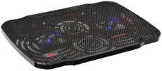 Подставка для ноутбука Buro BU-LCP156-B208 (15.6", 2x80mm Fan, USB, black)