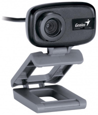 Web-камера Genius FaceCam 321 (0,3 Mpix, 640x480, микрофон, крепление на монитор, black)