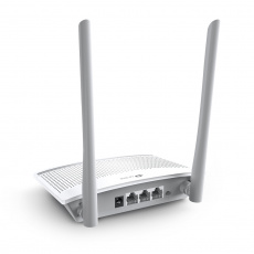 Роутер TP-LINK TL-WR820N (300Mbps, 2.4GHz, 3 ports, 100Mbps, 2 внешние несъёмные антенны 5dBi, white-grey)