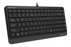 Клавиатура A4Tech FK11 (USB, компактная, мультимедийная, grey)
