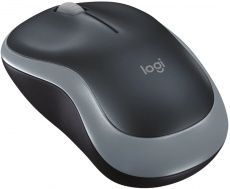 Мышь беспроводная Logitech M185 (optical, 1000dpi, AA, dark grey)