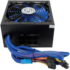 Блок питания GINZZU 700W (MC700, 80+ Bronze, 140mm, 20+4+4+4pin, 4*PCI-E 6+2pin, 6*SATA, 4*HDD, Modular) RTL