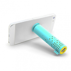Внешний аккумулятор CROWN CMPB-6200 (литий-полимерный, 2600mAh, 1*USB - 1A, вход 1А, кабель 0.25m - microUSB, chocolate-yellow)