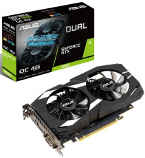 Видеокарта ASUS GF GTX1650 4Gb (DUAL-GTX1650-O4G, 128bit, GDDR5, DVI+HDMI+DP) RTL