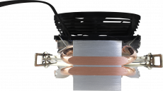 Вентилятор AeroCool Verkho 2 (1150/1151/1155/1156/1200/775/AM2/AM3/AM4/FM1/FM2, 90mm, Al, 800-2000rpm, 15-25dBa, две тепловые трубки, 4pin, PWM, 110W) RTL