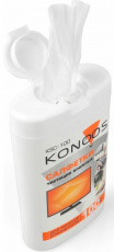 Салфетки Konoos KSC-100 (для ЖК-экранов в тубе, 100 шт.)
