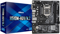 Материнская плата ASRock H510M-HDV/M.2 (s1200, mATX) RTL