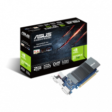 Видеокарта ASUS GF GT710 2Gb (GT710-SL-2GD5-DI, 64bit, GDDR5, DVI+HDMI+CRT) RTL
