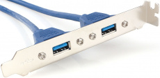 Планка портов 2*USB3.0 на заднюю панель корпуса (CC-USB3-RECEPTACLE, 45cm) Cablexpert