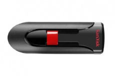 Флеш накопитель USB 2.0 8Gb SanDisk Cruzer Glide (SDCZ60-008G-B35, black-red)
