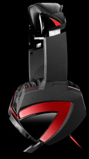 Наушники A4Tech Bloody G500 (полноразмерные закрытые, с микрофоном, регулятор, игровые, 1.5m, black-red)