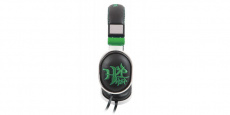 Наушники Mediana HP-822 (накладные закрытые, без микрофона, 1.5m, регулятор, black-green)