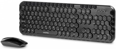 Клавиатура+мышь беспроводные Smartbuy Honeycomb (SBC-642383AG-K, black)