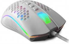 Мышь Redragon STORM (USB, optical, 12400dpi, игровая, регулируемая RGB подсветка, редактор макросов, white)