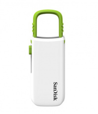 Флеш накопитель USB 2.0 64Gb SanDisk Cruzer U (SDCZ59-064G-B35WG, white-green)