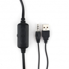 Колонки Гарнизон GSP-150 (6W, USB, подсветка, black)