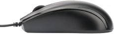 Мышь Gembird MOP-110 (USB, optical, 1000dpi, 1.8m, black)