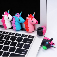 Флеш накопитель - Брелок USB 2.0 32Gb (Единорог#1)