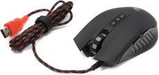 Мышь A4Tech Bloody Q81 (USB, optical, 3200dpi, игровая, подсветка, black)