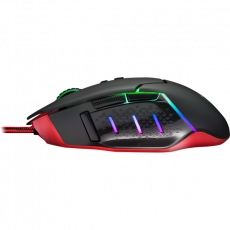 Мышь Redragon INSPIRIT 2 (USB, optical, 14000dpi, игровая, RGB подсветка, black-red)
