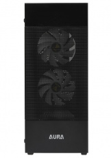 Корпус GAMDIAS AURA GC5 Elite ARGB (без БП, ATX, USB3.0, 3x ARGB Fan, black)