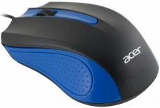 Мышь Acer OMW011 (ZL.MCEEE.002) (USB, optical, 1200dpi, 1.3m, black-blue)