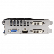 Видеокарта Gigabyte GF GT740 2048Mb (GV-N740D5OC-2GI, 128bit, GDDR5, 2xDVI+HDMI+CRT) RTL