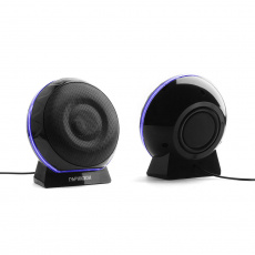 Колонки Гарнизон GSP-150 (6W, USB, подсветка, black)