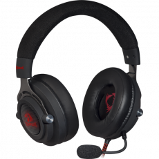 Наушники Redragon ASPIS PRO (полноразмерные закрытые, подключение по USB, c микрофоном, игровые, 2m, black)
