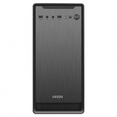 Корпус GINZZU B180 (без БП, mATX, black)