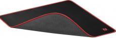 Коврик для мыши Defender (Black XXL, тканевый на резиновой основе, игровой, промо-код "War Thunder", black-red, 400x355x3mm)