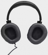 Наушники JBL QUANTUM 100 (полноразмерные закрытые, с микрофоном, регулятор, 1.2m, игровые, black)