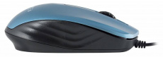 Мышь Oklick 195M (USB, optical, 800dpi, 1.1m, blue-black)