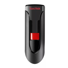 Флеш накопитель USB 3.0 16Gb SanDisk Cruzer Glide 3.0 (SDCZ600-016G-G35, black-red)
